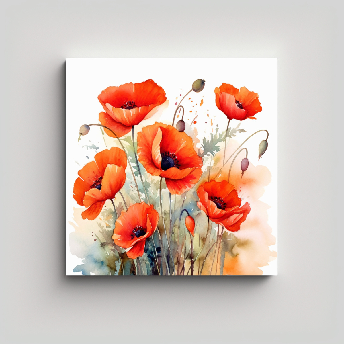 ALEGRÍA VANGUARDISTA: CUADRO DECORATIVO DE 40X40 CM - 1