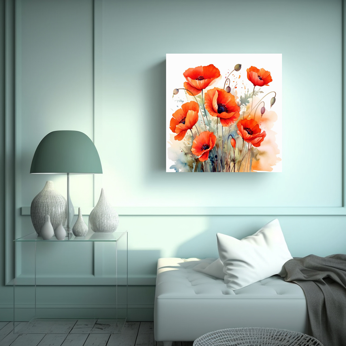 ALEGRÍA VANGUARDISTA: CUADRO DECORATIVO DE 40X40 CM - 2