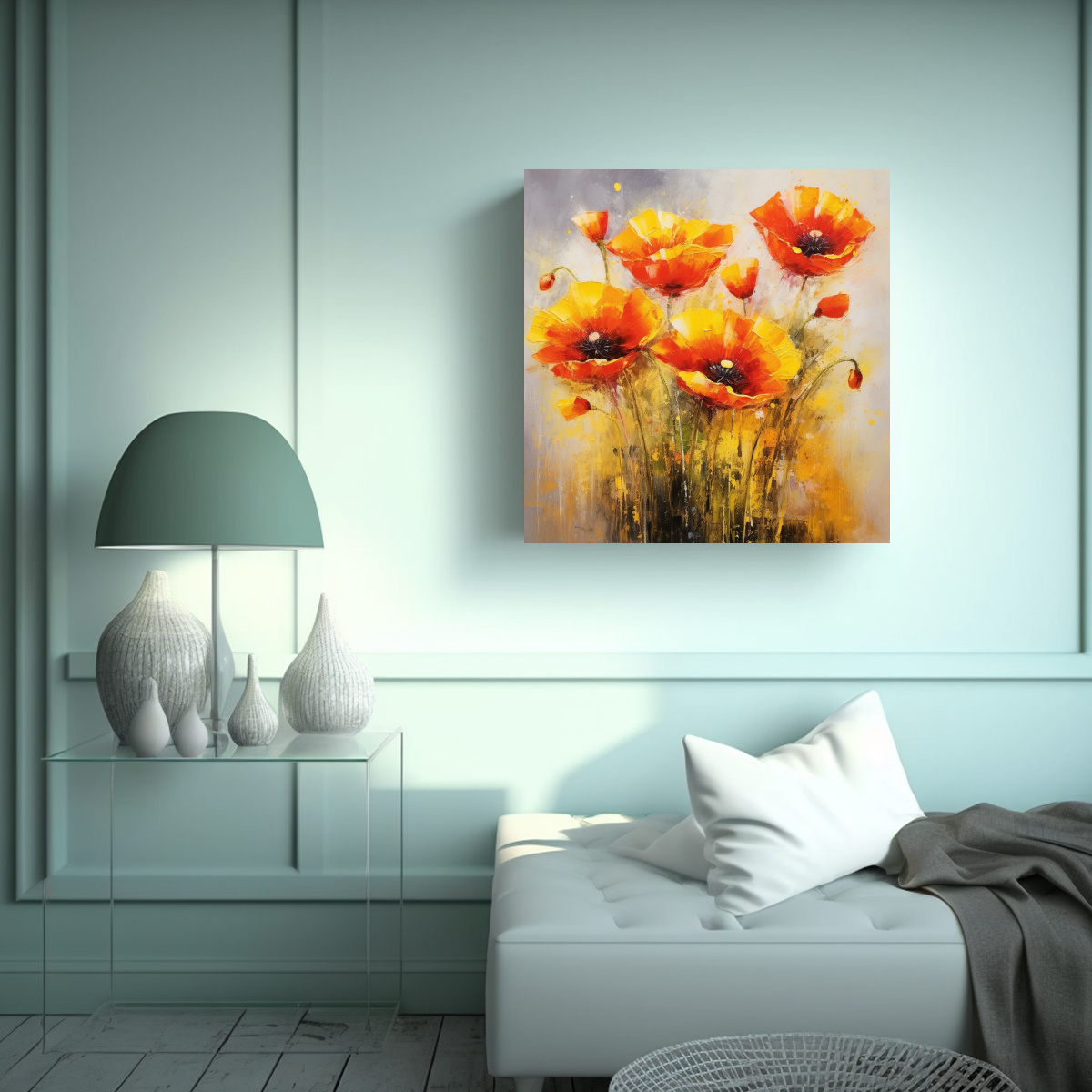 PROTAGONISMO EN TONOS DE ARTE: BUTTERCUPS Y 20X20 CM - 2