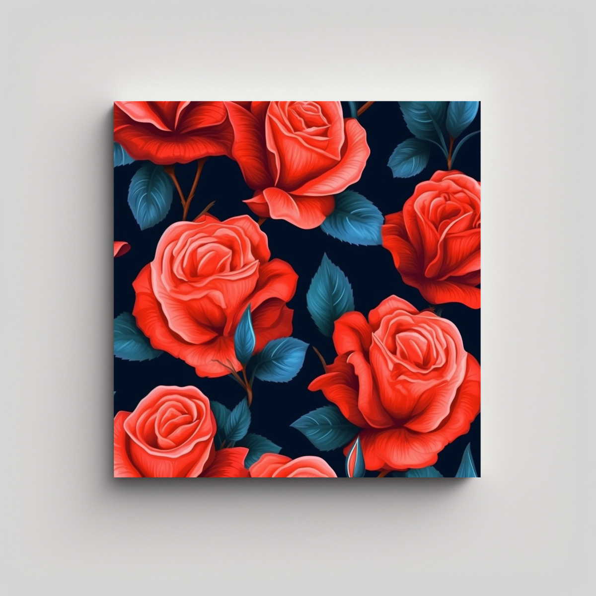 EXPOSICIÓN CUADRO HERMOSO: ARTE REALISTA 3D DE 70X70 CM - 1