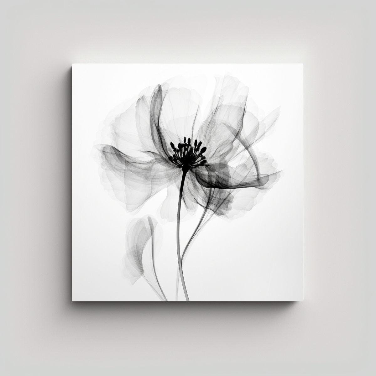COMPOSICIÓN MODERNA: HERMOSO CUADRO DECORATIVO 30X30 CM - 1