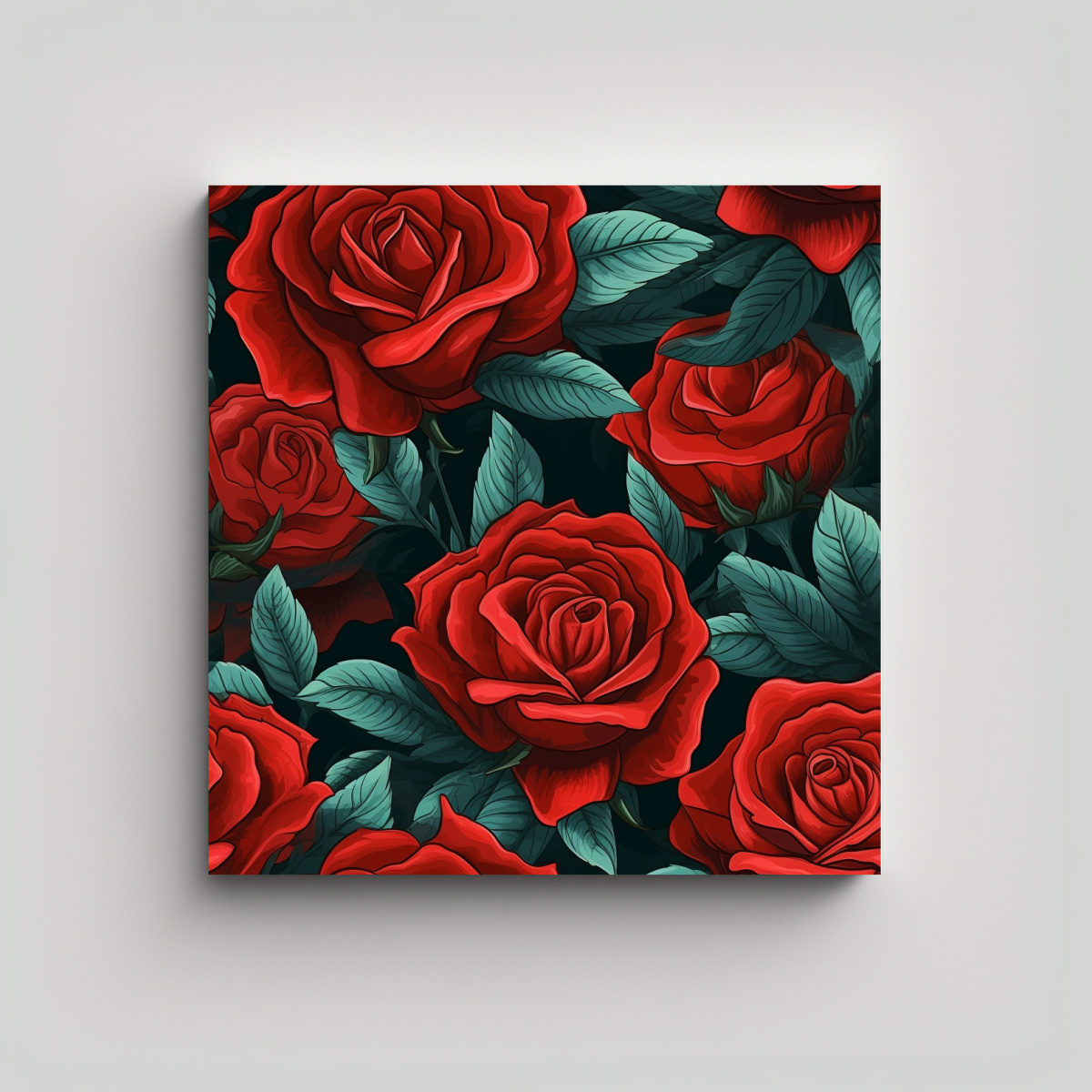 CUADRO DECORATIVO AMBIENTE EXPRESIÓN: LIENZO DE 60X60 CM - 1