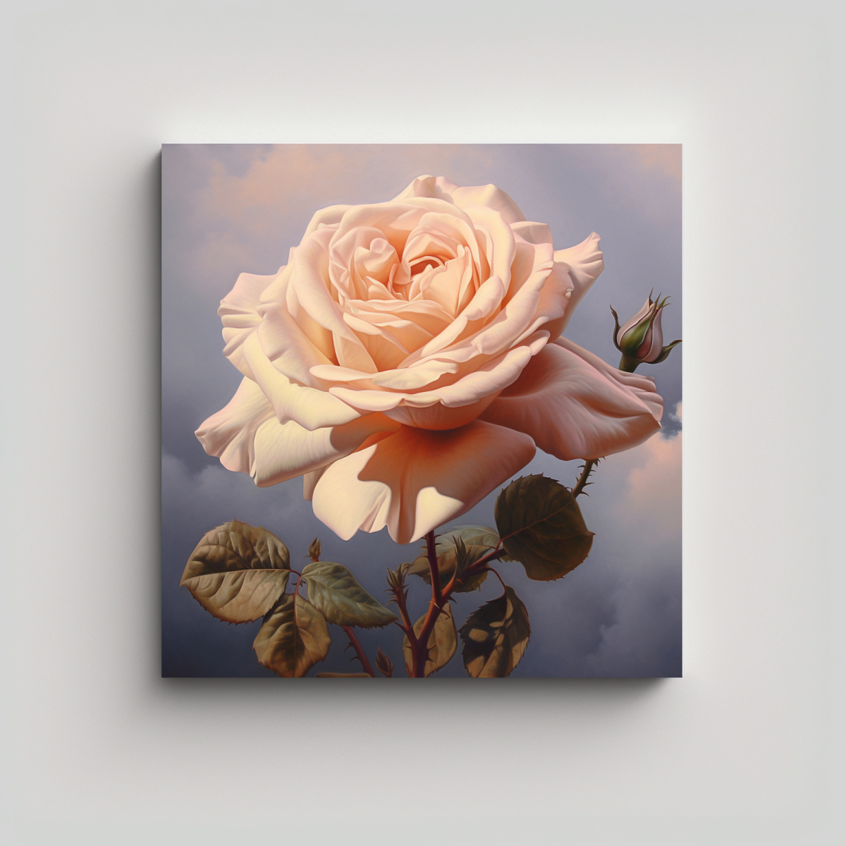 CONCEPTO EQUILIBRIO VISUAL: TELA EN BASTIDOR CON 60X60 CM - 1