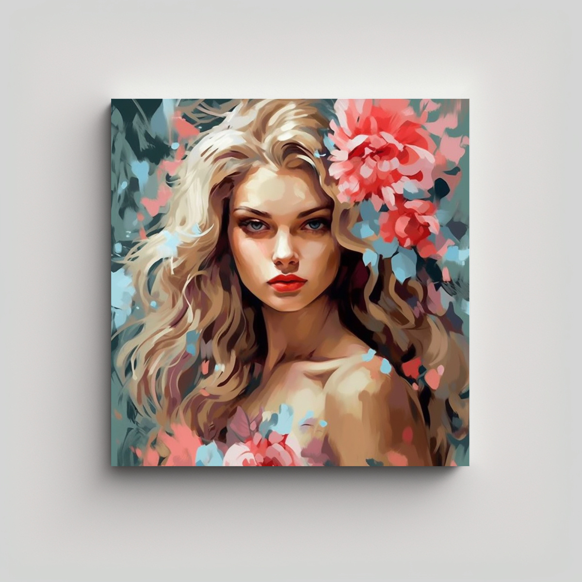 CANVA CUADRADO DETALLE: ARTE DECORATIVO 20X20 CM - 1