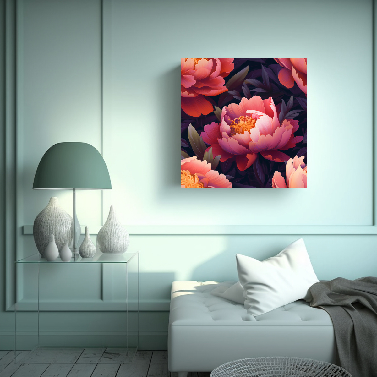 INSPIRADOR ARTE DECORATIVO: BONITOS CUADROS PARA 90X90 CM - 2