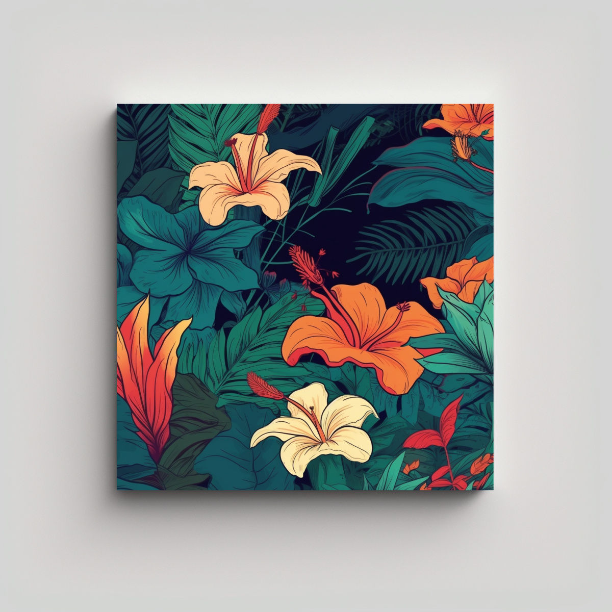 CUADRO DECORATIVO: PROTAGONISMO Y ESTILO ÚNICO 40X40 CM - 1
