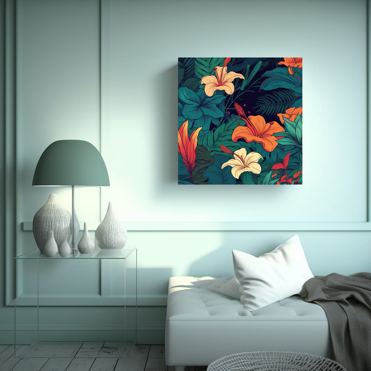 CUADRO DECORATIVO: PROTAGONISMO Y ESTILO ÚNICO 40X40 CM - 2