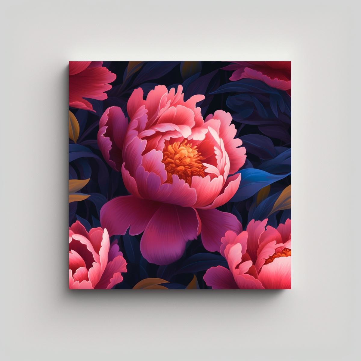 CUADROS DECORATIVOS CON RELIEVE: COMPOSICIÓN DE 70X70 CM - 1