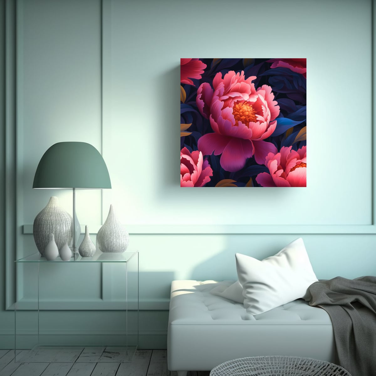 CUADROS DECORATIVOS CON RELIEVE: COMPOSICIÓN DE 70X70 CM - 2