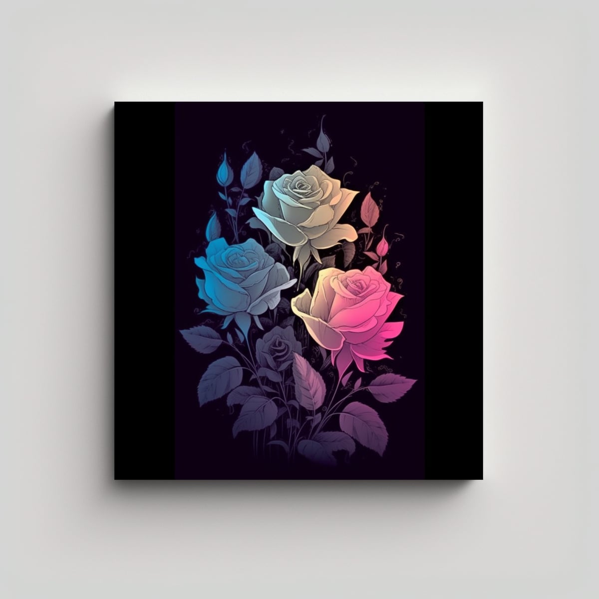 CUADROS DECORATIVOS MENG YEEW: ARTE DE PARED Y 90X90 CM - 1