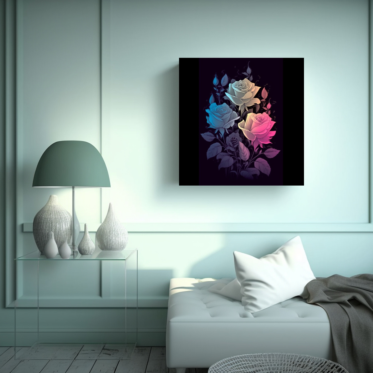 CUADROS DECORATIVOS MENG YEEW: ARTE DE PARED Y 90X90 CM - 2