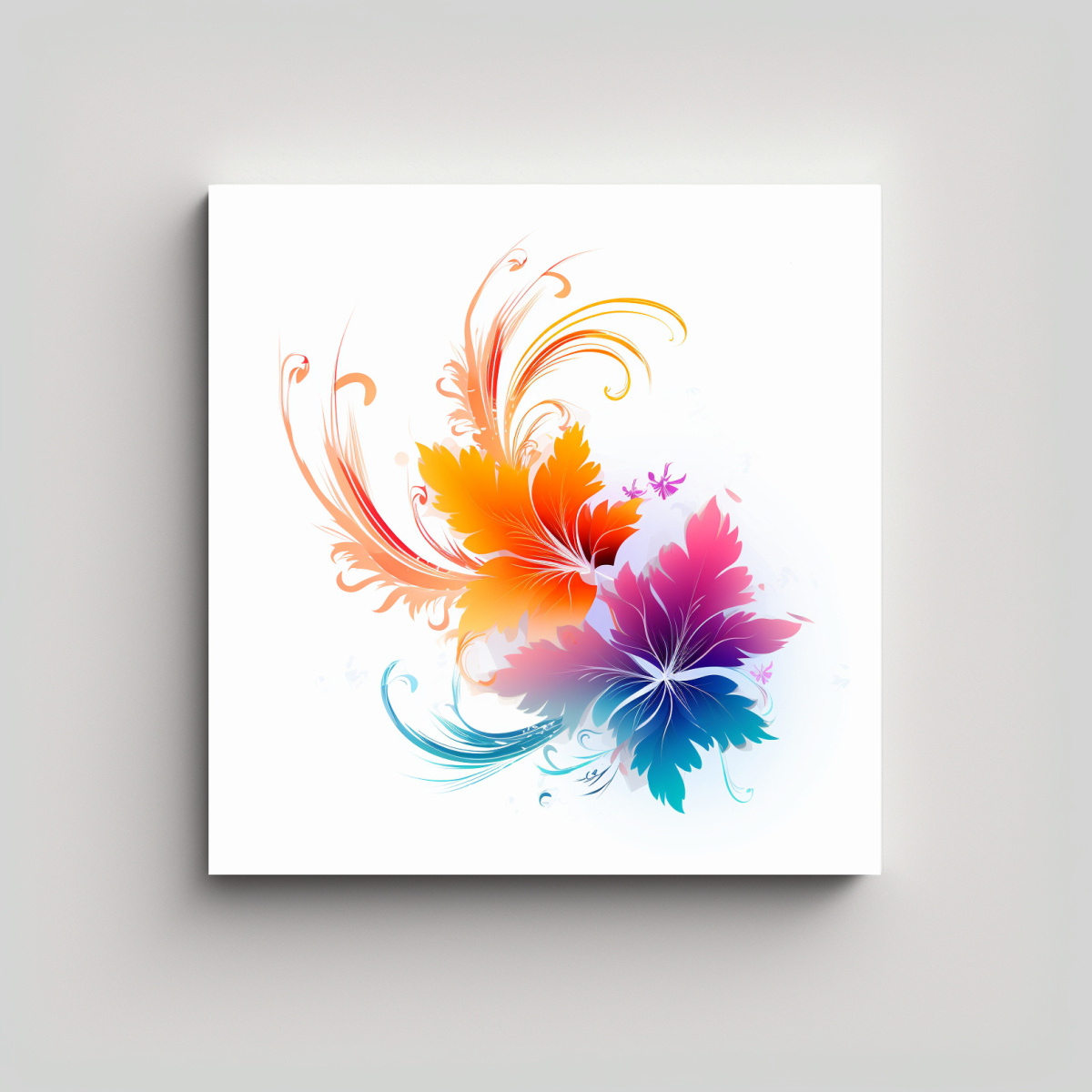 CUADRO DECORATIVO LIENZO SUBLIMADA CON DISEÑO 100X100 CM - 1