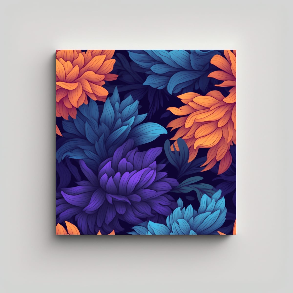 CUADRO 4K ULTRA DETALLADO: MOVIMIENTO Y 70X70 CM - 1