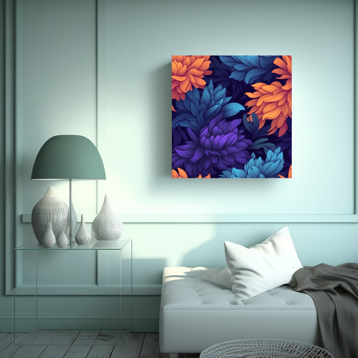 CUADRO 4K ULTRA DETALLADO: MOVIMIENTO Y 70X70 CM - 2
