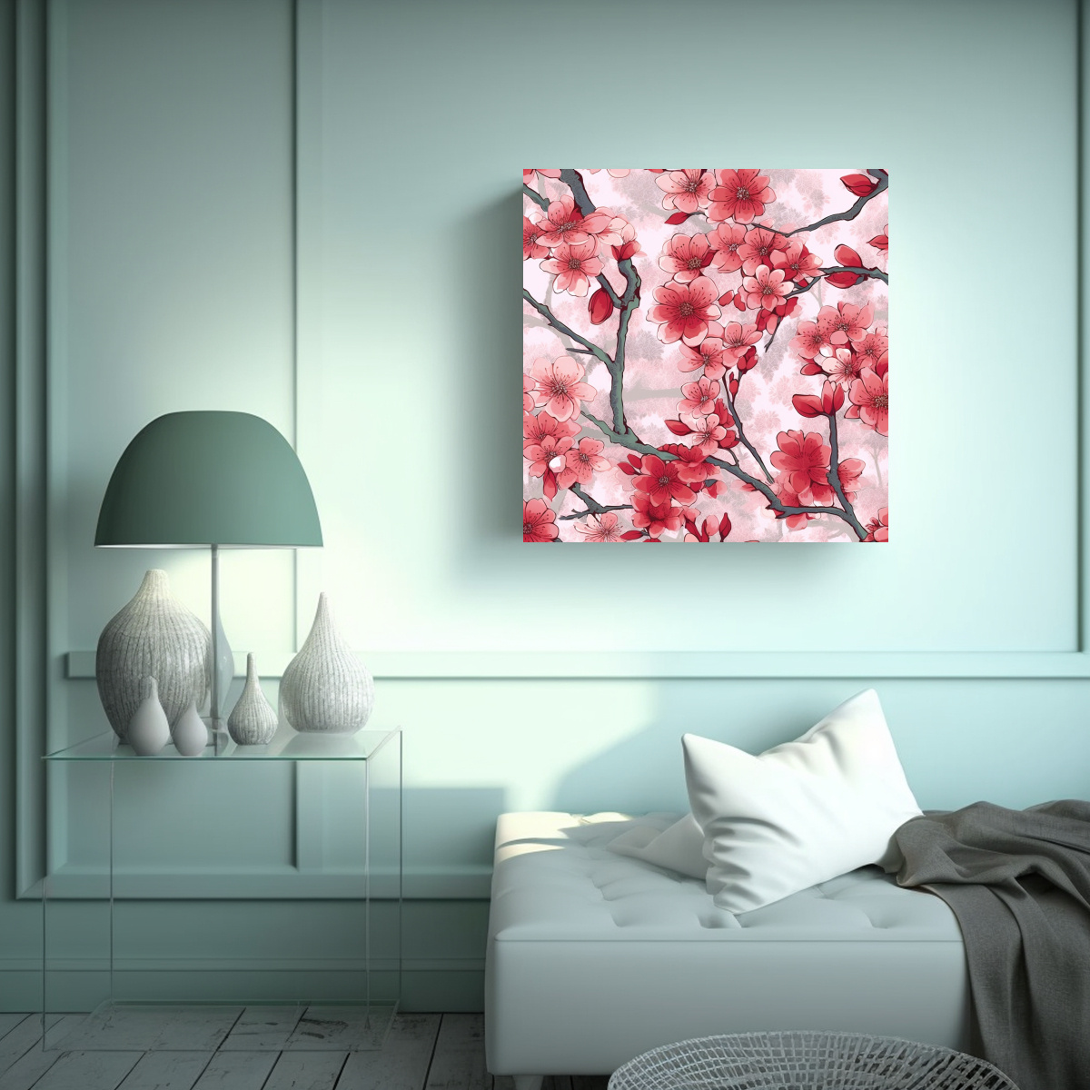 VITALIDAD EN ARTE: CUADRO DECORATIVO ESTILO 90X90 CM - 2
