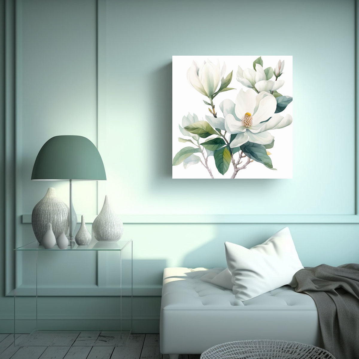 INSPIRADORA BELLEZA EN LIENZO: CUADROS 20X20 CM - 2