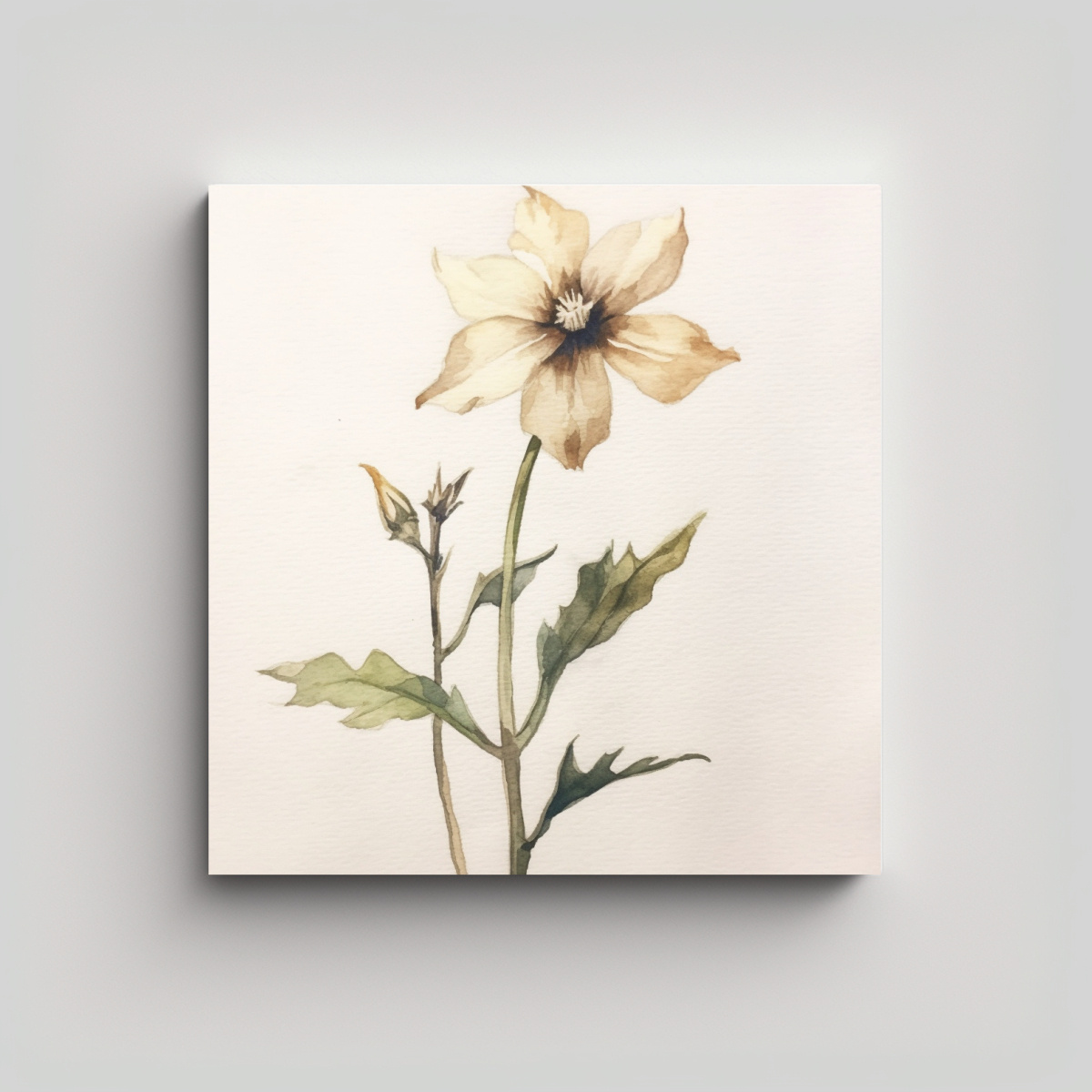 ESTÉTICA INTENSA: LIENZO DE WILDFLOWER EN 90X90 CM - 1