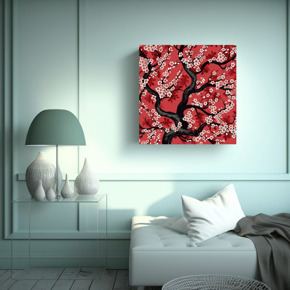 ARTE DE PARED MODERNO: PATRÓN REPETITIVO DE 30X30 CM - 2