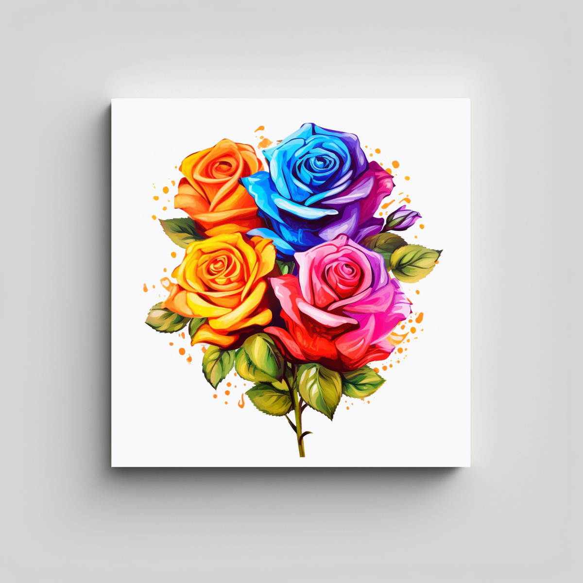 CUADRO DECORATIVO 4K HD: COMPOSICIÓN DE 90X90 CM - 1
