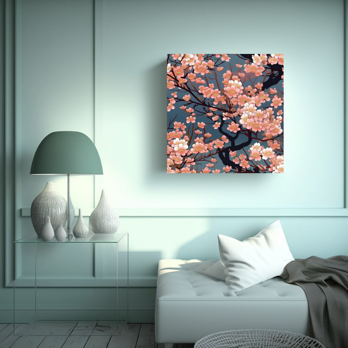 ARTE DE PARED ORIGINAL: TRANQUILIDAD ENTRE 20X20 CM - 2