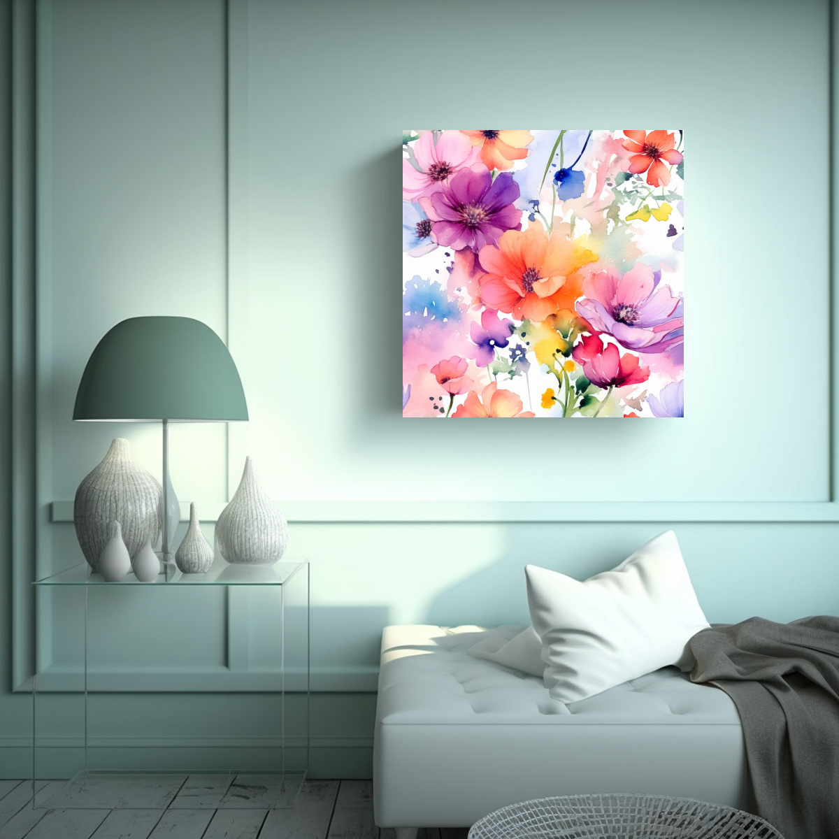 CUADRO DECORATIVO ACTUAL: IMÁGENES ÚNICAS DE 90X90 CM - 2