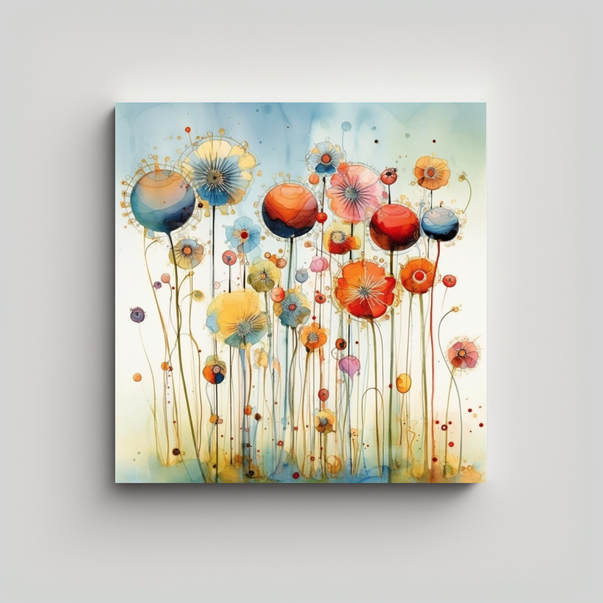 COMPOSICIÓN DE FOTOGRAFÍA ORIGINAL EN ESTILO 70X70 CM - 1