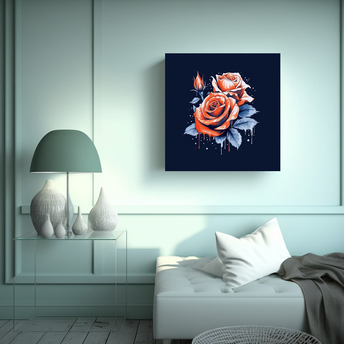 ILUSTRACIÓN ESTILO SHEHER: ARTE CONCEPTUAL DE 70X70 CM - 2