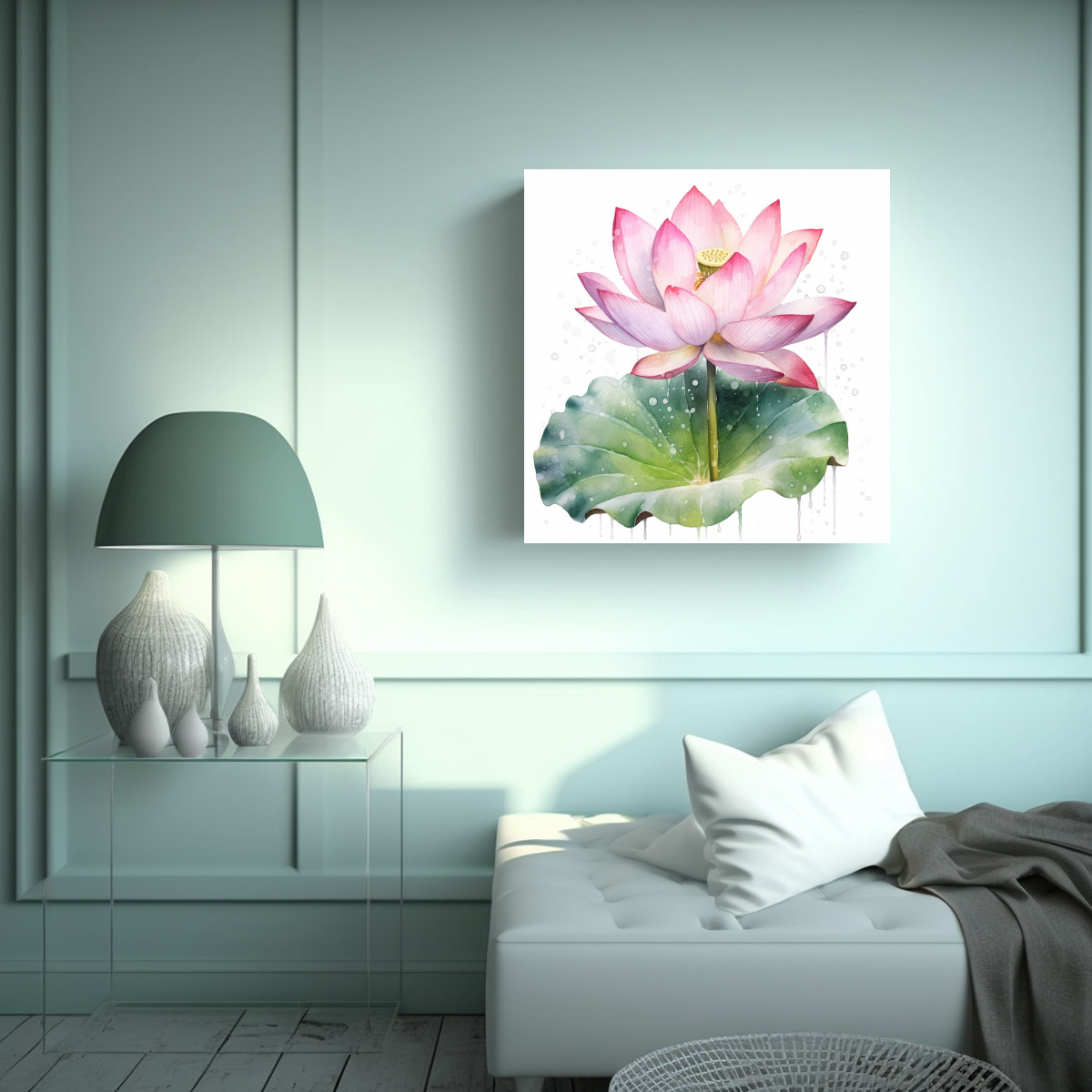 CUADRO FENG SHUI CANVA: EXPRESIÓN MÁGICA DE 40X40 CM - 2