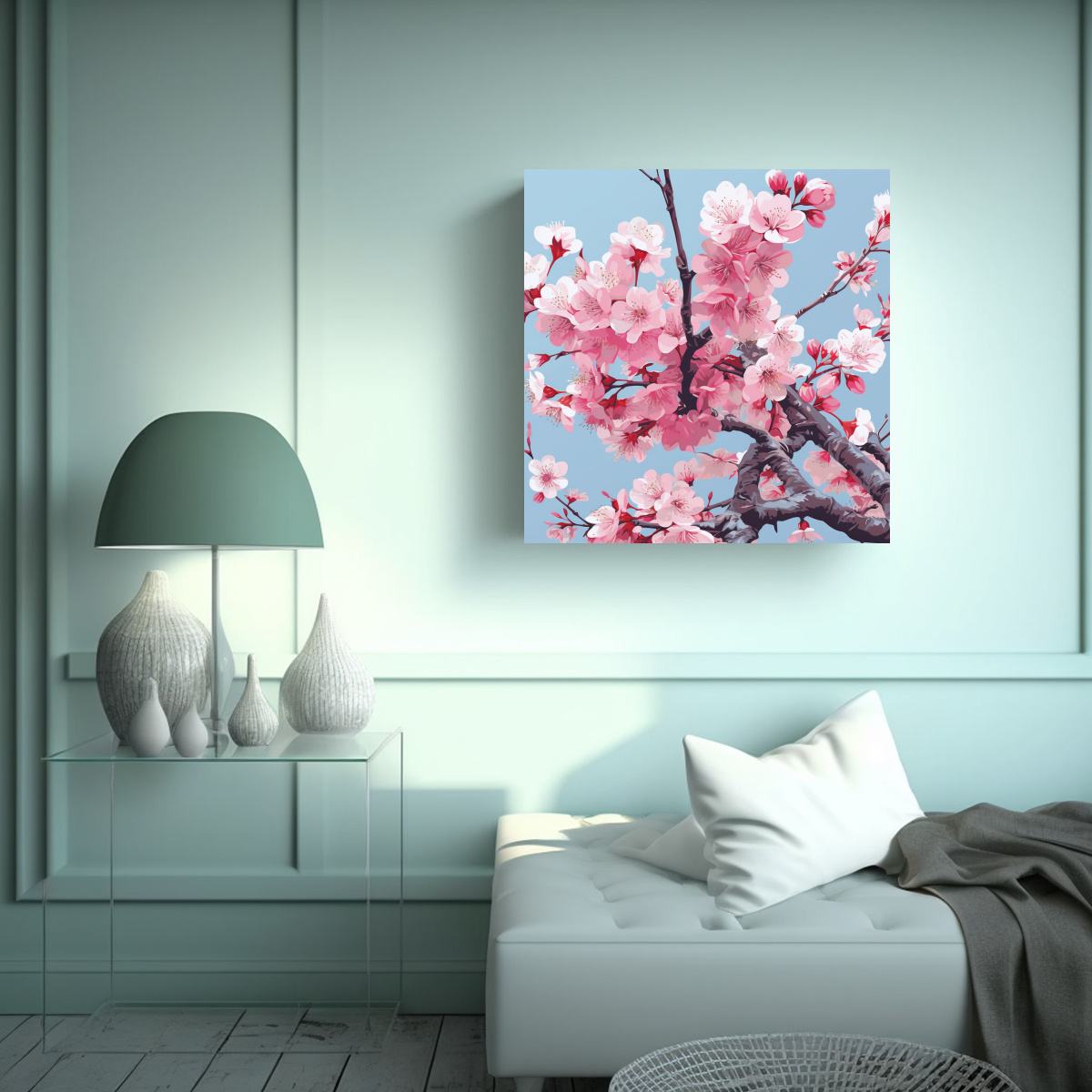 INSPIRACIÓN ADORABLE: ARTE DE PARED CON IMAGEN 70X70 CM - 2