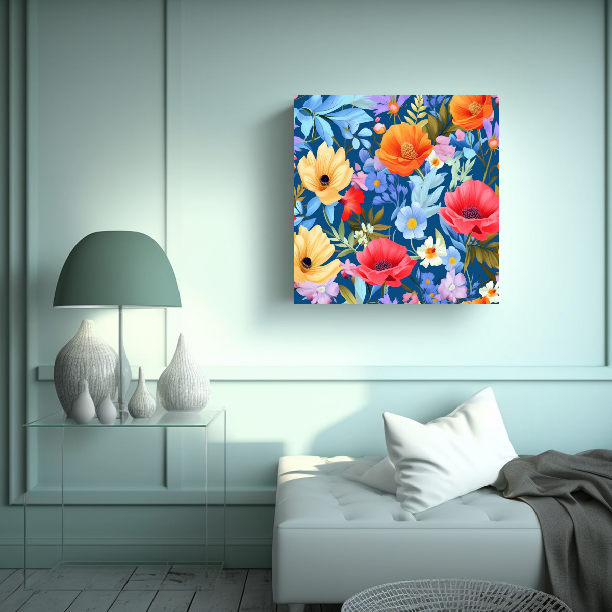 IMPACTO VISUAL: ILUSTRACIONES DE CANVA CON 80X80 CM - 2