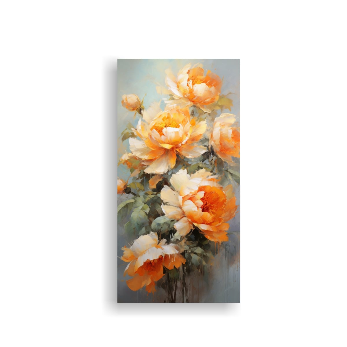 LIENZO DE TELA PATRON INTENSO PODER A PINTURA DE 40X80 CM - 1