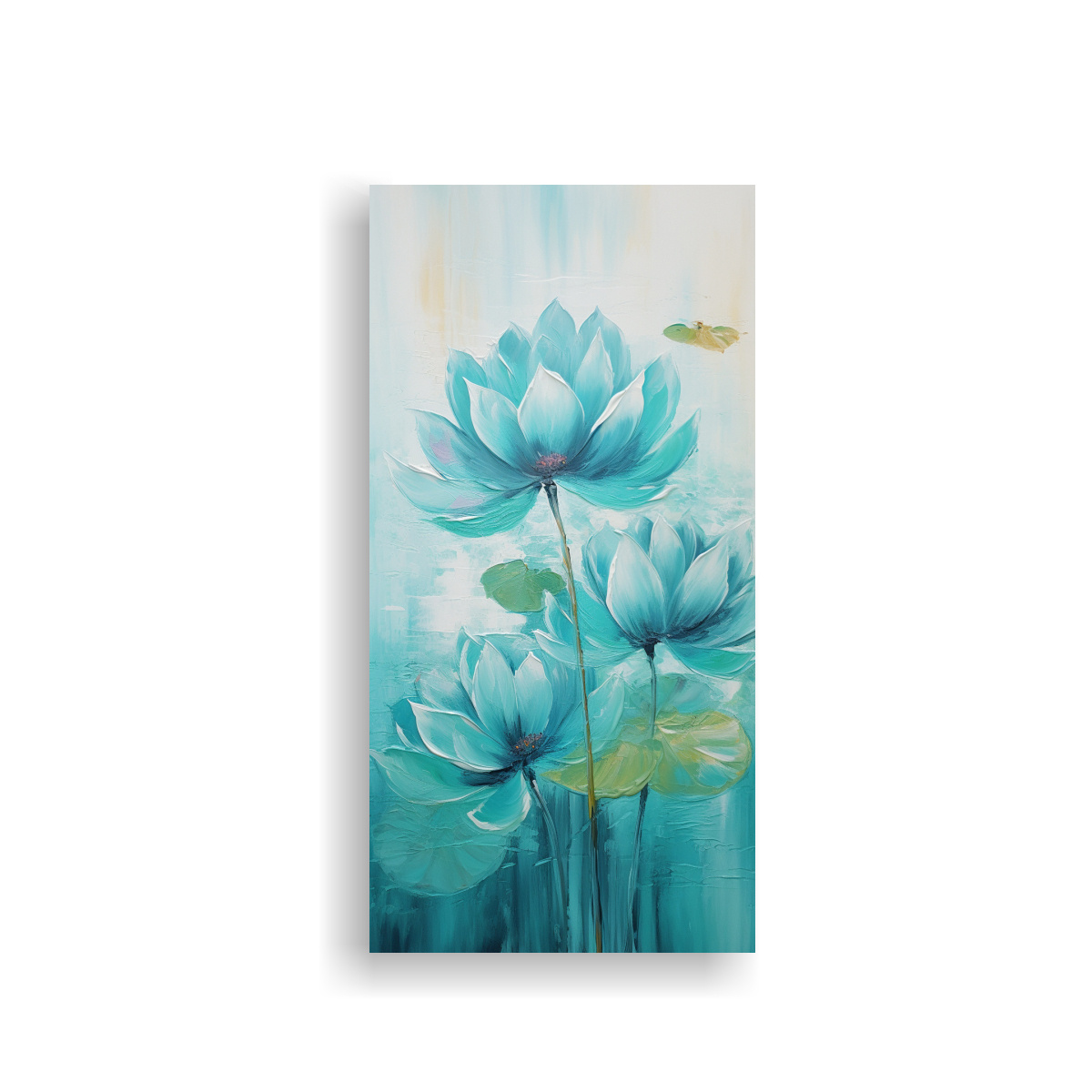 PINTURA EN LIENZO TEMÁTICA VINTAGE DE UN LOTO 40X80 CM - 1