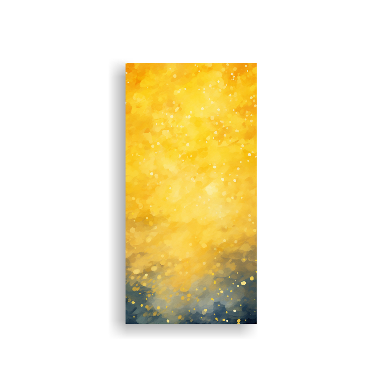 CUADRO TELA CANVAS NOCTURNO IMPRESIONISTA CON 70X140 CM - 1