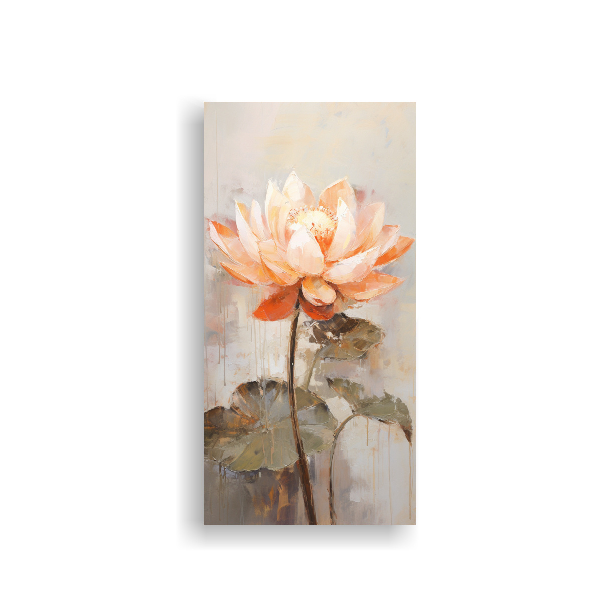 PINTURA CUADRO DE UNA OBRA MAESTRA DE LOTO 20X40 CM - 1