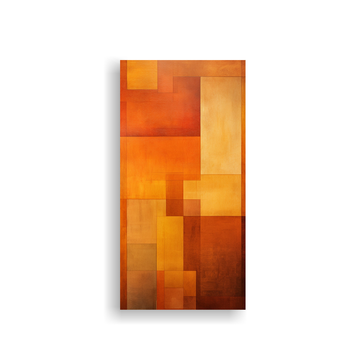 PINTURAS DECORATIVAS DE ABSTRACCIÓN GEOMÉTRICA 40X80 CM - 1