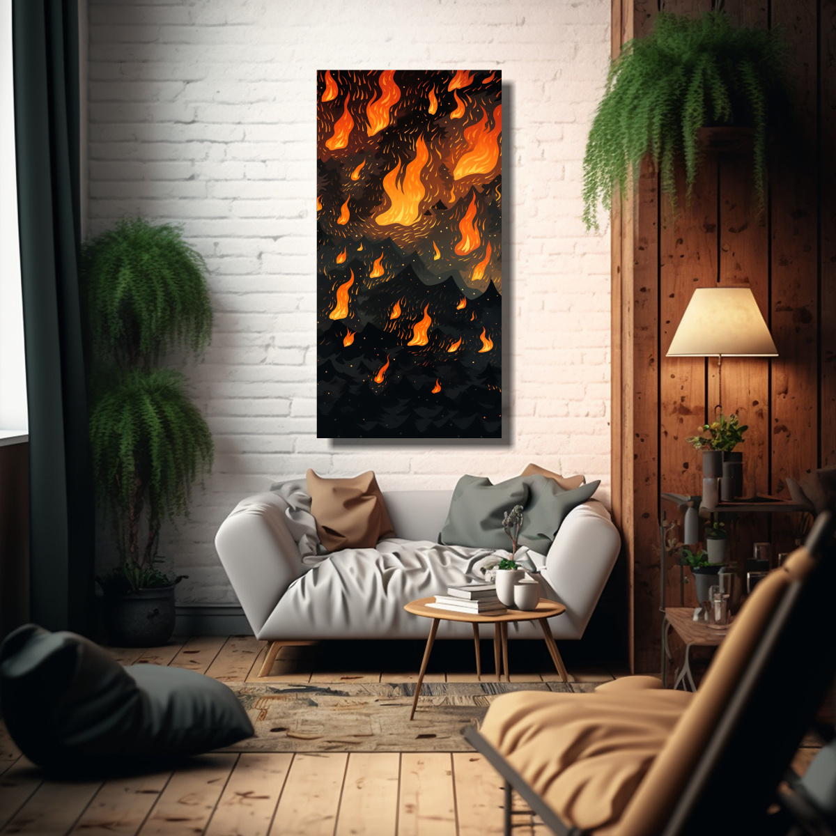 PINTURAS DECORATIVAS URBANAS SIN FISURAS, BOCETOS 60X120 CM - 2