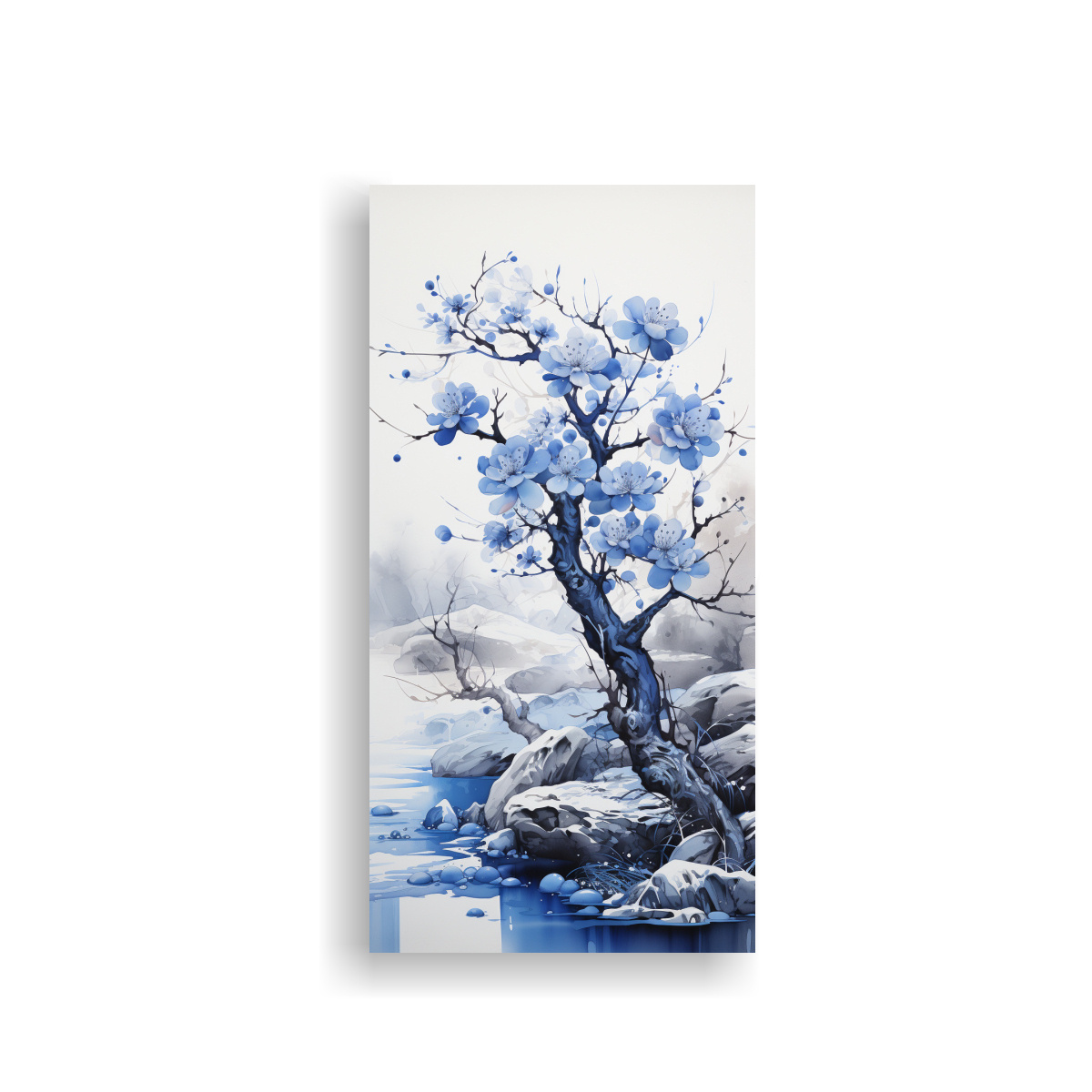 COMPOSICIÓN IMAGEN RECTANGULAR ÁRBOL DE BONSÁI 30X60 CM - 1