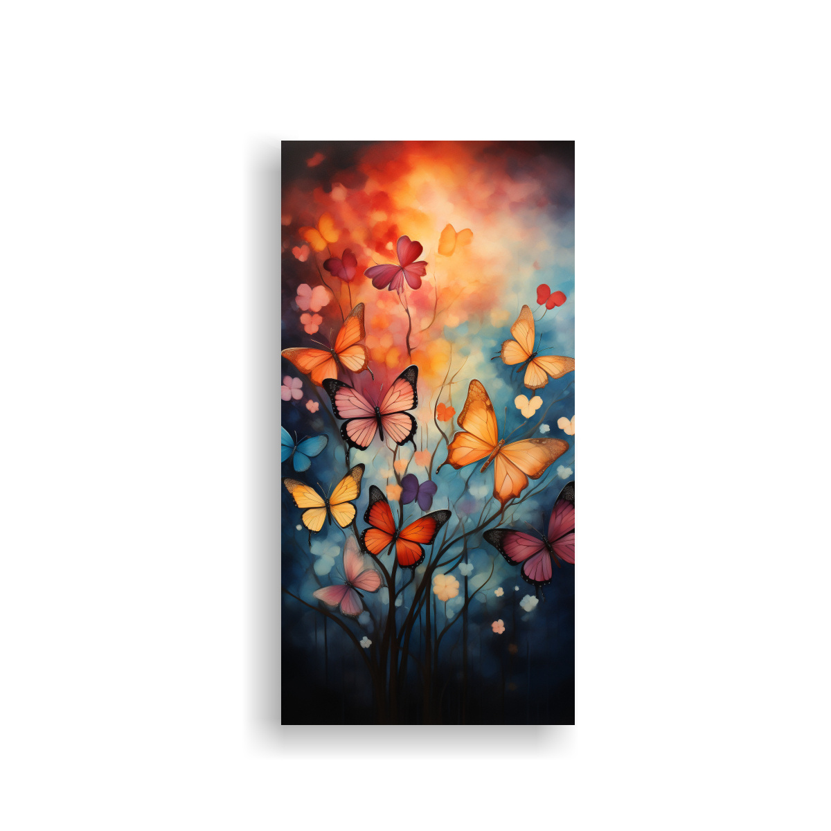 PINTURAS DECORATIVAS DE ARTE ABSTRACTO MURAL CON 30X60 CM - 1