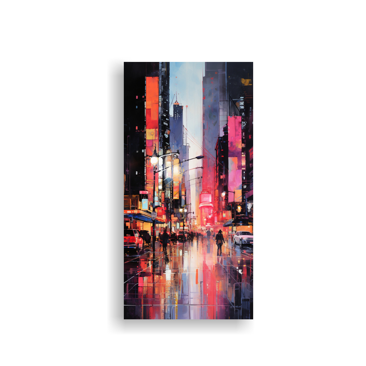 CUADRO ABSTRACTO MODERNO DE INSPIRACIÓN: 70X140 CM - 1