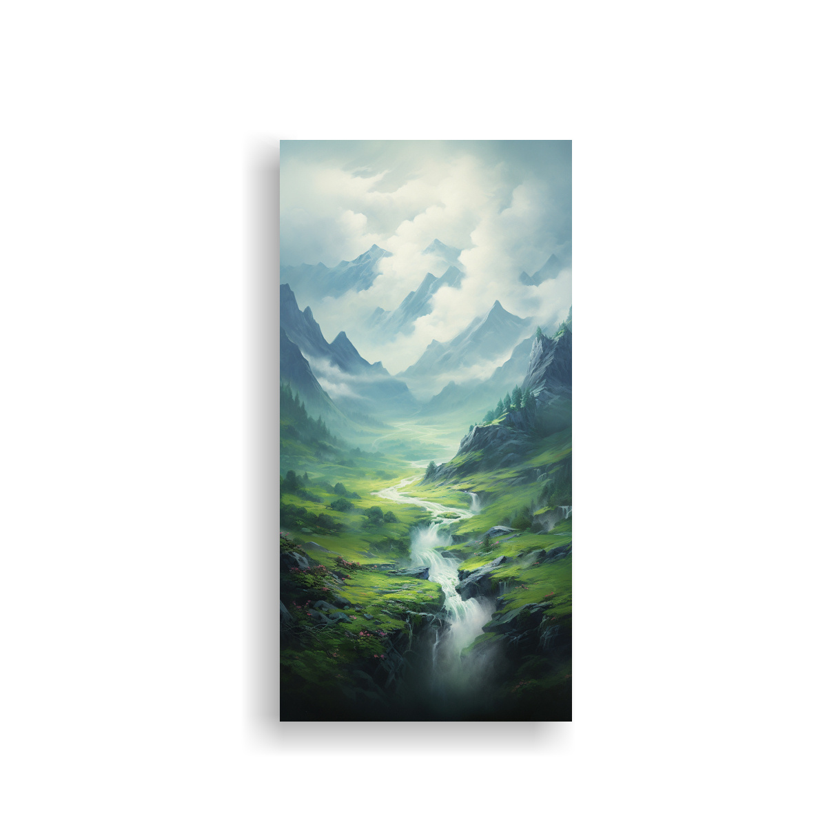 PINTURAS DECORATIVAS ARTE DECORATIVO MOTIVO LA 30X60 CM - 1