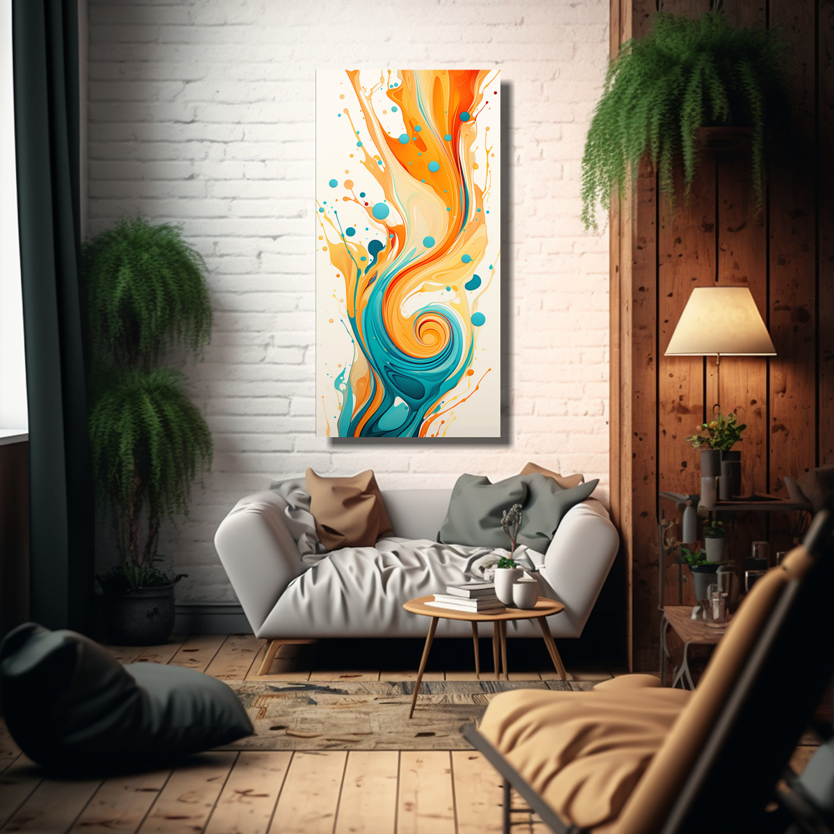LIENZO GRÁFICO DE PERSPECTIVA INSPIRADORA EN 20X40 CM - 2