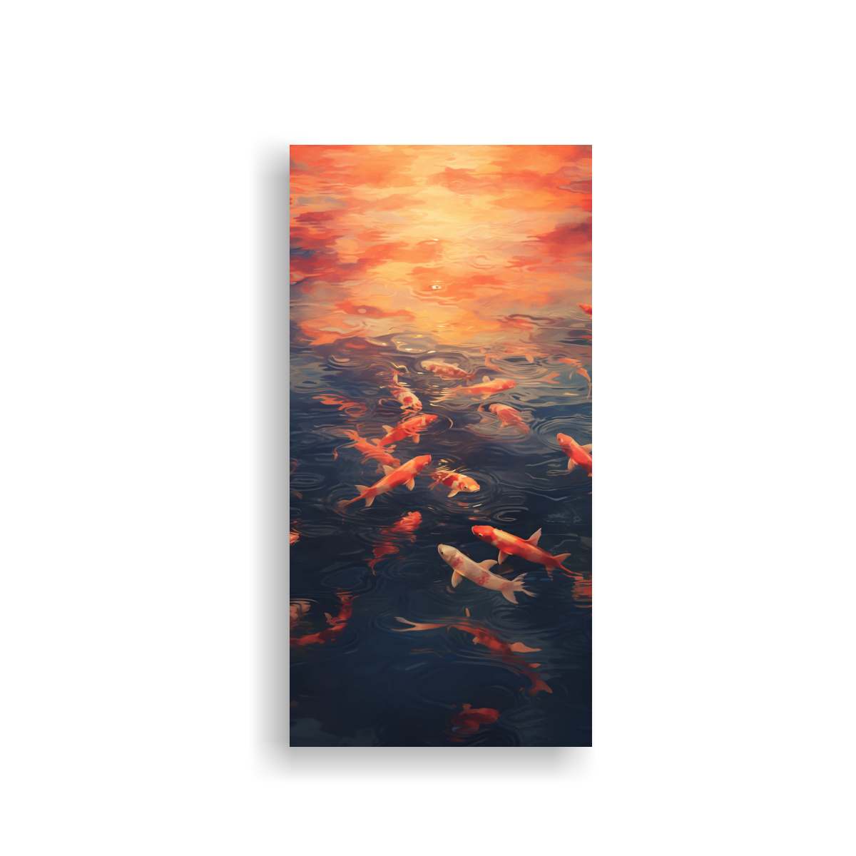 CUADRO DECORATIVO VIDA SERENAS ONDULACIONES 20X40 CM - 1