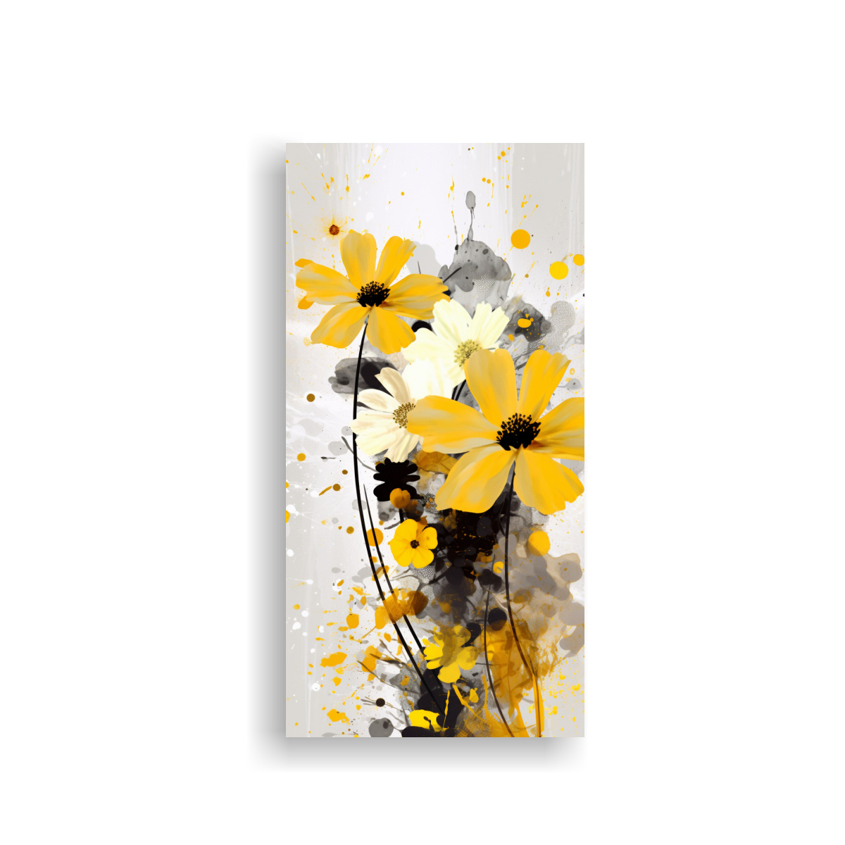 PINTURA DECORATIVA EN RELIEVE ESTILO NEONOIR CON 60X120 CM - 1