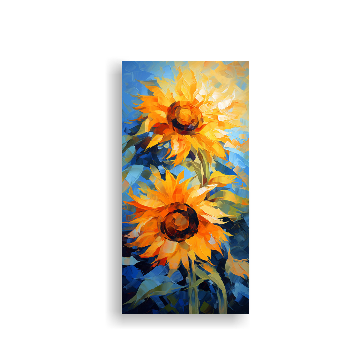 PINTURA EN LIENZO DE ALTA CALIDAD ESTILO 30X60 CM - 1