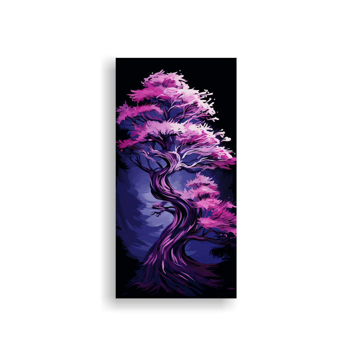 PINTURA DE LIENZO DECORATIVO PARA BAÑO CON 60X120 CM - 1