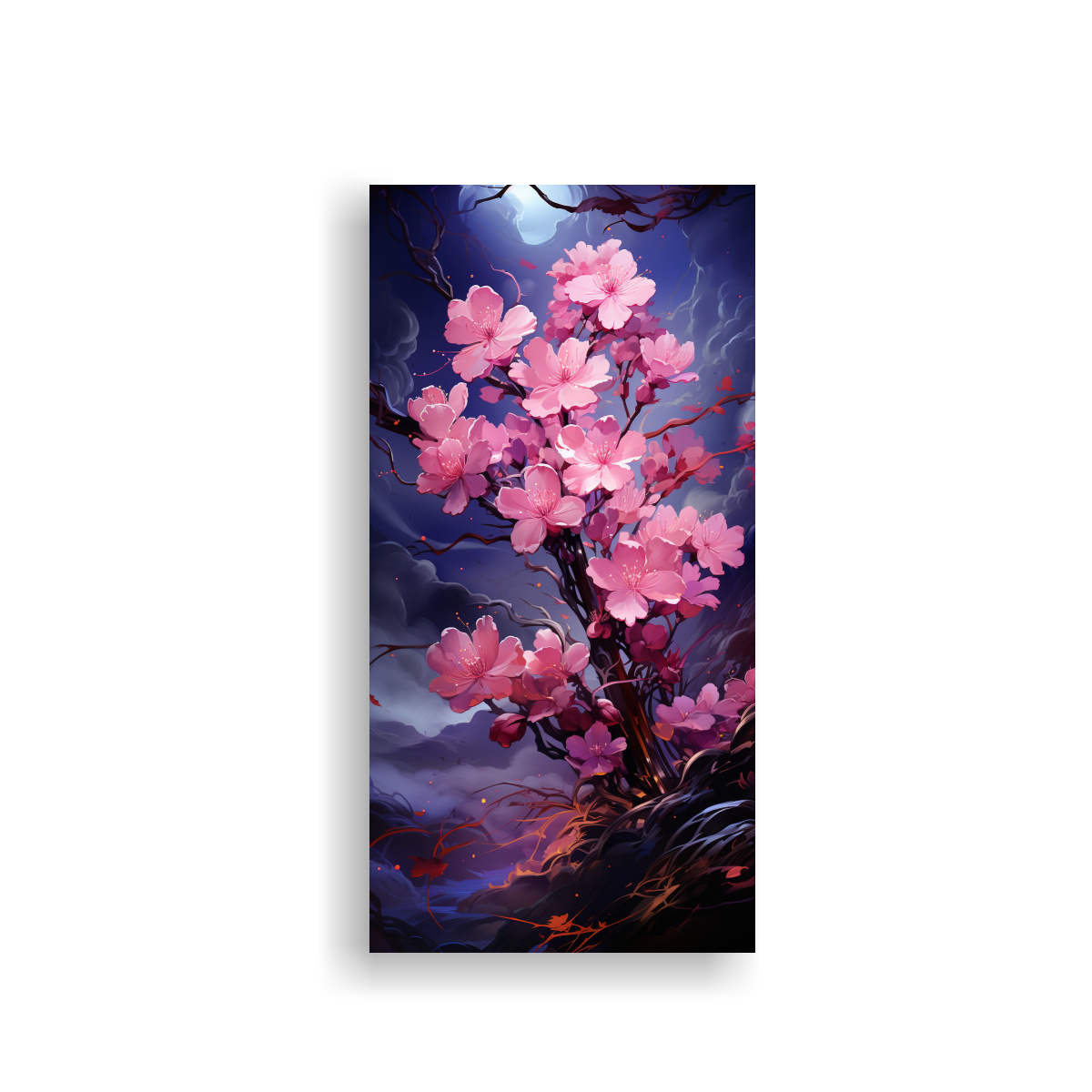 PINTURA VINTAGE DE DECORACIÓN: ARMONÍA DE 70X140 CM - 1