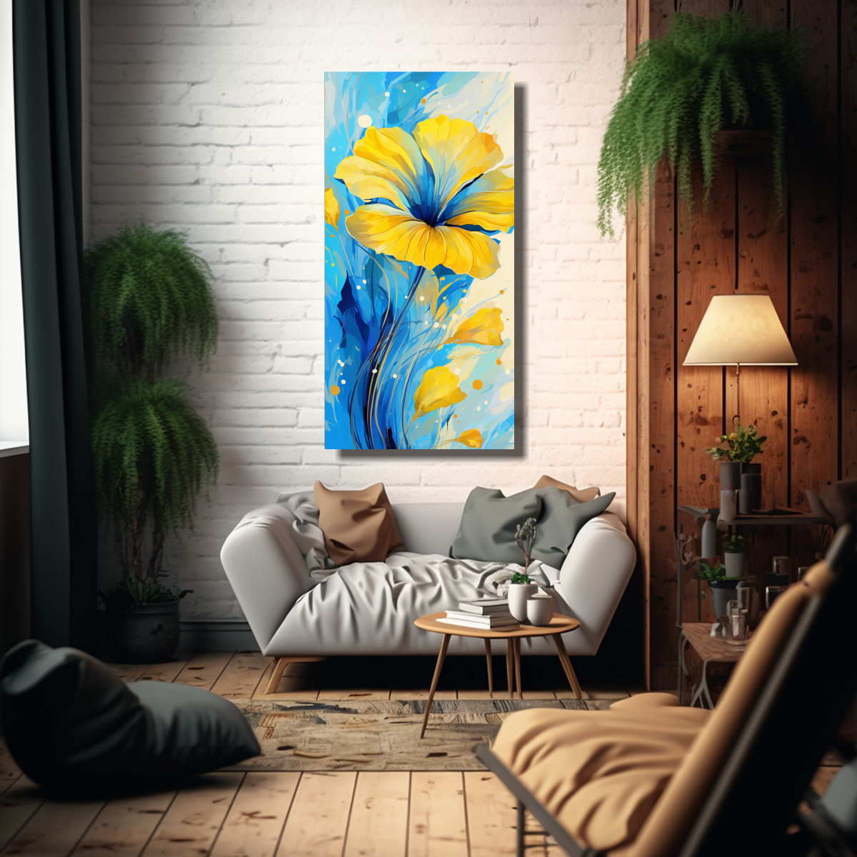 CUADROS DECORATIVOS CON FIGURAS HERMOSAS EN 80X160 CM - 2