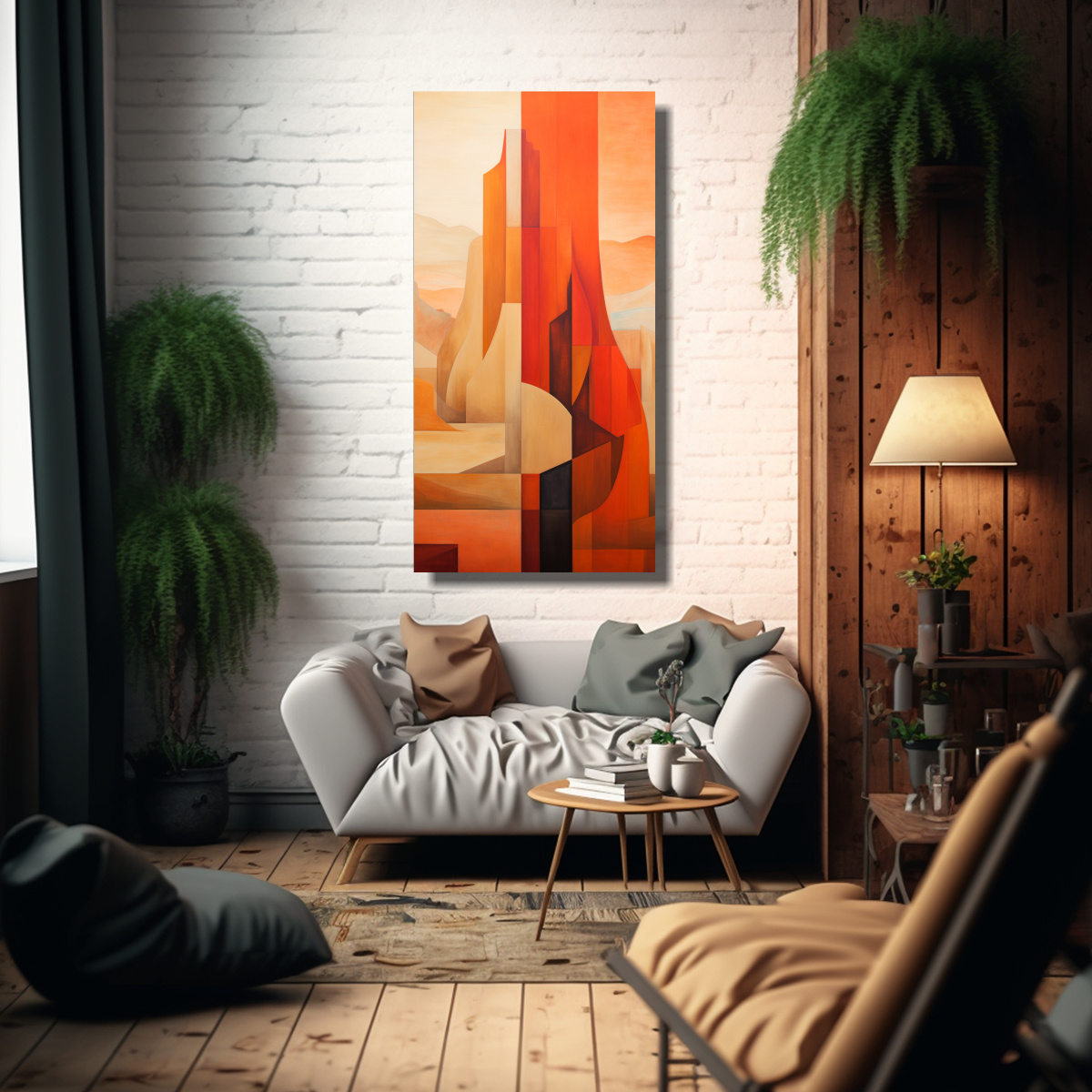 CUADROS DE DECORACIÓN DE EXPOSICIÓN DE 80X160 CM - 2