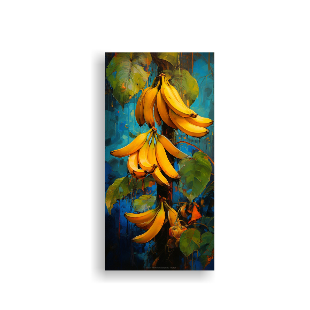 CUADRO DE TELA CON EFECTO VISUAL DE ÁRBOL DE 80X160 CM - 1