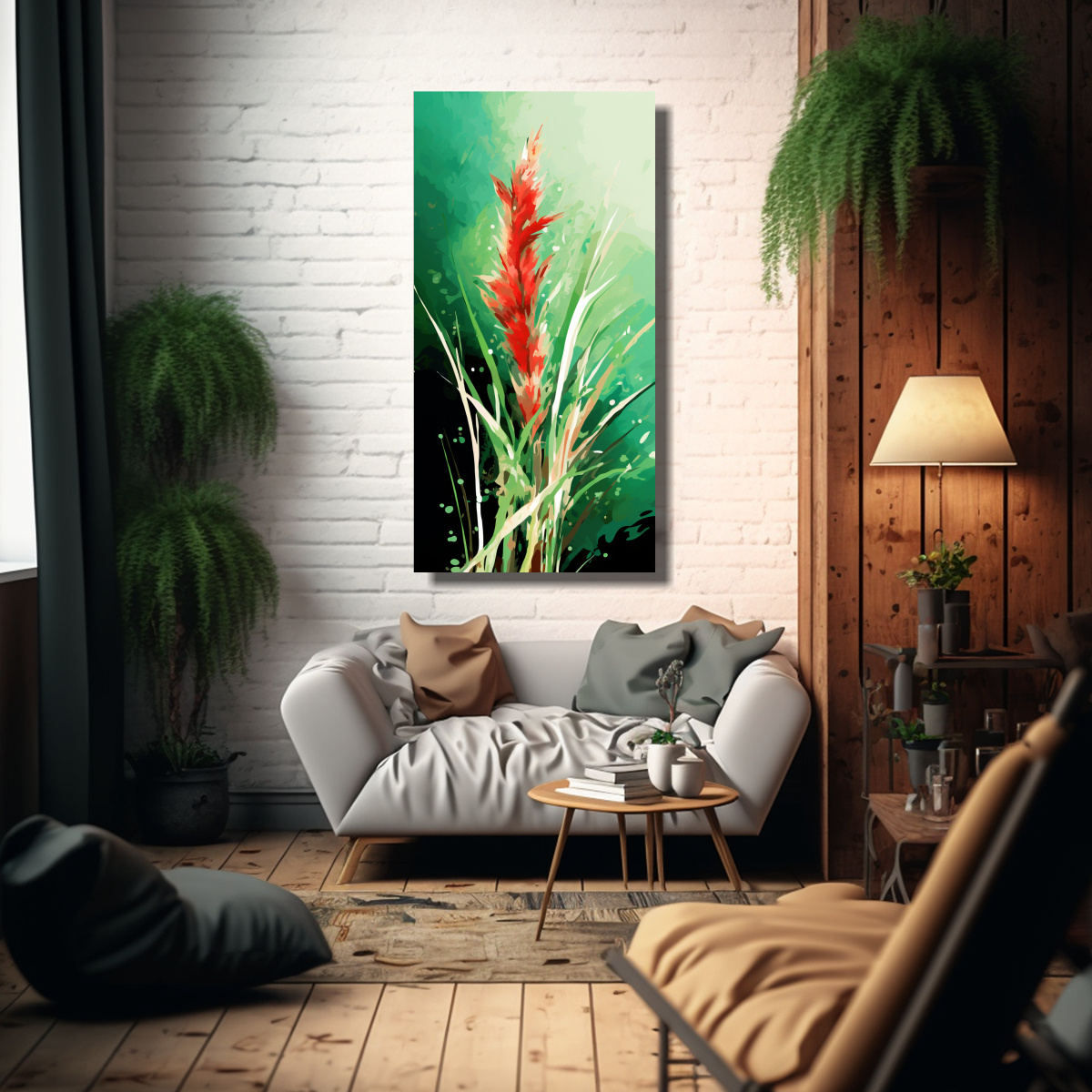 CUADROS DE DECORACIÓN EN LIENZO DE ALTA CALIDAD 20X40 CM - 2